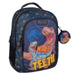Σχολική Τσάντα Πλάτης Δημοτικού Jurassic World More Teeth Must Team 3 Θήκες