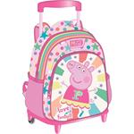 BACKPACK TROLLEY 27Χ10Χ31 2CASES PEPPA PIG I LOVE FUNFAIR