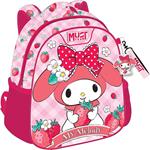 BACKPACK 27X10X31CM 2 CASES MY MELODY