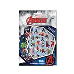 STICKERS 300PCS BLOCK 14,5X21,5CM AVENGERS