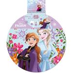 PAINTING BLOCK Φ36 40SH  STICKERS-STENCIL-COLORING  PG  FROZEN