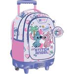 ΤΣΑΝΤΑ ΤΡΟΛΛΕΥ ΔΗΜΟΤΙΚΟΥ 34Χ20Χ44ΕΚ 3ΘΗΚΕΣ STITCH