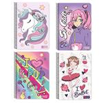 ΤΕΤΡΑΔΙΟ ΣΠΙΡΑΛ 17Χ25 1Θ 30Φ MUST TEAM RAINBOW