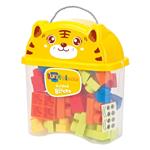 Τουβλάκια Luna Toys μαλακά σε κουτί 40 τεμαχίων, 24x14x28 εκ.