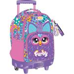 BACKPACK TROLLEY 34X20X44CM 3CASES FURBY