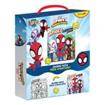 COLORING PUZZLE 36PCS 22x20,5x5CM SPIDEY