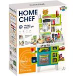 KITCHEN 101,5CM WITH LIGHT, SOUND AND WATER SPRAY GREEN 104PCS 49X13X66CM LUNA