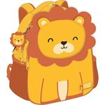 BACKPACK MUST TEAM 27X10X31CM 2CASES  LION