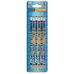 PENCIL WITH RUBBER MUST TEAM BOY BLISTER 6PCS
