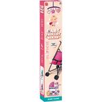 DOLL STROLLER PINK 26X48X52CM IN BOX LUNA