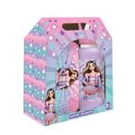 LUNCH BOX PP 800ML & WATER CANTEEN STAINLESS STEEL  500ML SET MUST TEAM FASHION GIRL