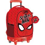 ΤΣΑΝΤΑ ΤΡΟΛΛΕΥ ΔΗΜΟΤΙΚΟΥ 34Χ20Χ44ΕΚ 3ΘΗΚΕΣ SPIDERMAN WEB