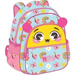 BACKPACK MUST TEAM 27Χ10Χ31 2CASES CUTE FLOWER