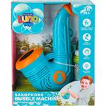 BUBBLE GUN SAXOPHONE WITH LIGHT 18,6Χ8,6Χ23CM 2COL LUNA