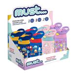 VACUUM FLASK 400ML STAINLESS STEEL WITH STRAW 7,5X18,7CM MUST 4DESIGNS