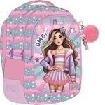 ΤΣΑΝΤΑ ΠΛΑΤΗΣ MUST TEAM 32Χ18Χ43ΕΚ 3ΘΗΚΕΣ FASHION GIRL