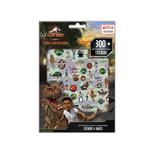 STICKERS 300PCS BLOCK 14,5X21,5CM  JURASSIC