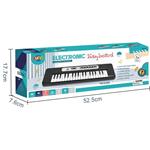 Αρμόνιο Luna Toys 37 Κλειδιών με Μικρόφωνο 52,5x7,6x17,7εκ.