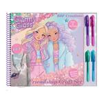 ΣΕΤ ΖΩΓΡΑΦΙΚΗΣ ΜΟΔΑΣ ΜΕ ΚΟΛΙΕ & ΑΥΤΟΚΟΛΛΗΤΑ 30 ΣΕΛΙΔΩΝ 27X26ΕΚ GLAMMY GLOSS