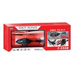 REMOTE CONTROL HELICOPTER 43X7,5X16,7CM BLACK LUNA