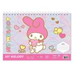 PAINTING BLOCK MY MELODY 23X33 40SH STICKERS