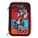 Triple Decker School Pencil Case Filled Must Team Let's Play
