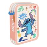 Σχολική Κασετίνα Διπλή Γεμάτη Disney Stitch