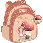 BACKPACK MUST TEAM 27X10X31CM 2 CASES LITTLE FAIRY
