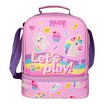 Lunch Bag Insulated Must Team Yummy Let's Play 2 Compartments