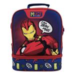 Lunch Bag Avengers Iron Man Blue Must Team Insulated 2 Compartments