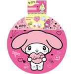 PAINTING BLOCK Φ36 40SH  STICKERS-STENCIL-COLORING  PG  MY MELODY
