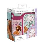 ΦΑΓΗΤΟΔΟΧΕΙΟ PP 800ML & ΠΑΓΟΥΡΙ PP 500ML ΣΕΤ LADY AND THE TRAMP & MARIE CAT