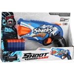 SOFT BULLET GUN WITH 12 SOFT BULLETS 27X5,5X16,5CM 2DES LUNA