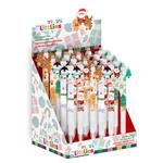 CHRISTMAS ERASABLE GEL PEN 4DES THE LITTILIES