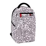 Teen Backpack Must Team Art Gray Doodle 1 Main Case