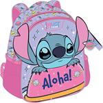 BACKPACK 27X10X31CM 2CASES STITCH ALOHA