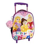 School Trolley Backpack Kindergarten Disney Princess Always Be Kind Must Team 2 Cases