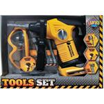Tool Set 6Pcs Luna Toys with light 33x6,5x32,5cm.