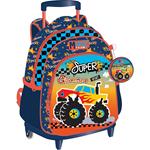 ΤΣΑΝΤΑ ΤΡΟΛΛΕΥ MUST TEAM ΝΗΠΙΟΥ 27Χ10Χ31ΕΚ 2ΘΗΚΕΣ MONSTER CAR