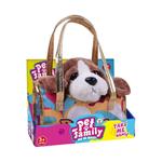 PLUSH DOG 20CM IN A BAG 25X13,5X20CM LUNA