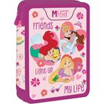 Σχολική Κασετίνα Διπλή Γεμάτη Disney Princess Friends Light Up My Life Must Team