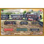 Train 19Pcs Luna Toys with light 46.5x4x29.3cm