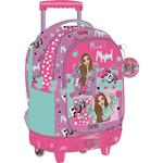 TROLLEY BAG MUST TEAM 34X20X44CM 3CASES BESTIES