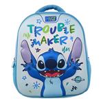 Σχολική Τσάντα Πλάτης Νηπίου Disney Stitch Trouble Maker Must Team 3D Eva 1 Θήκη