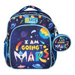 School Backpack Kindergarten Must Team Planet Mars 2 Compartments
