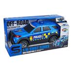 POLICE OFF ROAD CAR FRICTION 1:16 30X12,5X15,2CM WITH SOUND & LIGHT LUNA