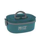 Lunch Box Must Team 750ml 2 in 1 Stainless steel with fork-spoon 3 Colors
