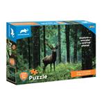 Puzzle 1000PcsDeer In The Forest Animal Planet Luna Toys 73x48cm.