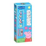 Παζλ Μέτρησης ύψους XL Peppa Pig Luna Toys Χρωματισμού 2 όψεων 25 Τμχ. 95x30 εκ.