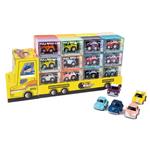 Die Cast Car Pull Back Luna Toys 9x6x6cm. 8 Designs